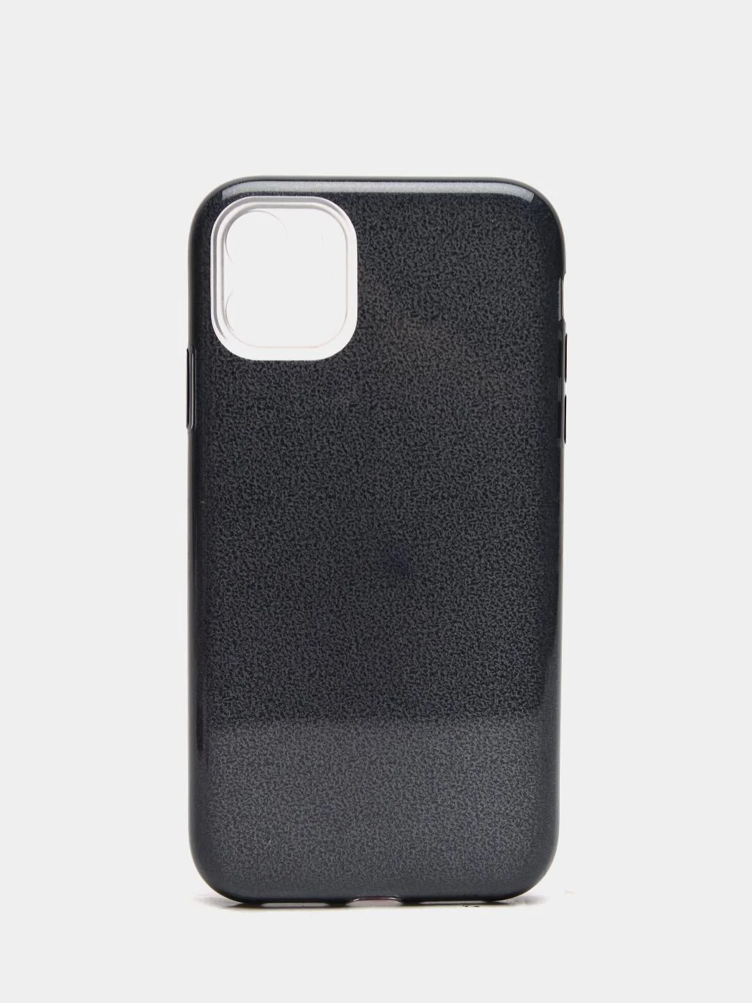 Черный чехол с блестками для iPhone 13, 12, mini, XR, 11, Pro Max, X, Xs, Max, 7, 8, 7+, 8+