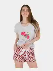 Пижама домашняя женская с шортами