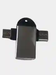 Серебряный адаптер OTG USB / Type-C / Micro USB