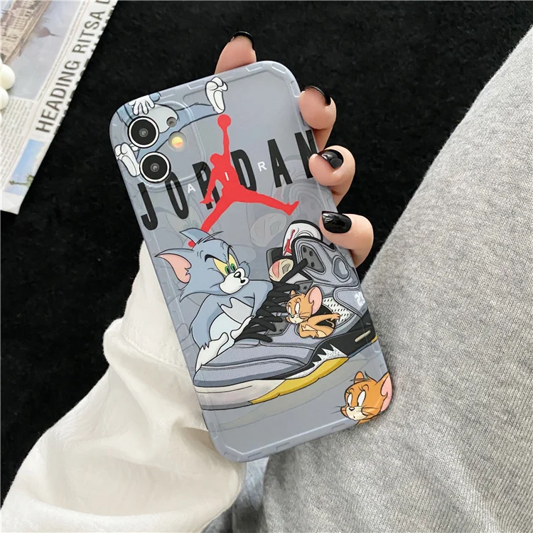 Чехол Сквидвард T&J для iPhone 13, XR, 11, 12, Pro, Pro Max, mini силиконовый Soft-Touch