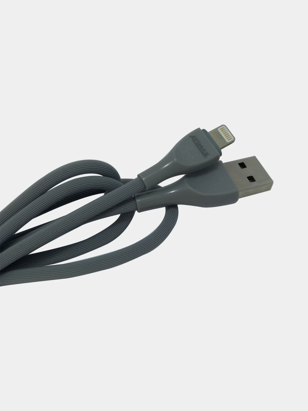 Серый зарядка айфона / Кабель lightning /для iPhone 7,8,X,11,iPad (1м)