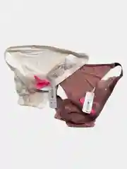 Женские трусы бразилианки с кружевом высокая посадка