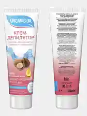 Крем-депилятор для чувствительной кожи "Organic Oil", 100 мл