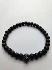 Браслет "Бусины", из натурального камня