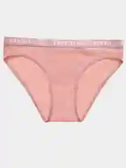 Розовый женские трусы слипы классика хлопок