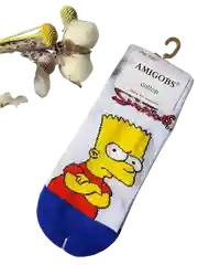 Белый носки унисекс, короткие