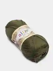 Оливковый пряжа Alize Diva 100% Микрофибра 100г 350м