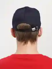 Синий меланж кепка