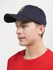 Синий меланж кепка