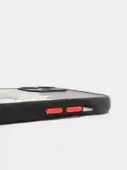 Черный чехол для iPhone 11 12 13 7 8  XR 14 Plus Pro Max mini айфон про макс пластиковый