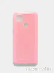 Розовый чехол блестящий Xiaomi Redmi 9C, Redmi 9C NFC, Redmi 10A, Poco C3, накладка с блёстками