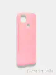 Розовый чехол блестящий Xiaomi Redmi 9C, Redmi 9C NFC, Redmi 10A, Poco C3, накладка с блёстками