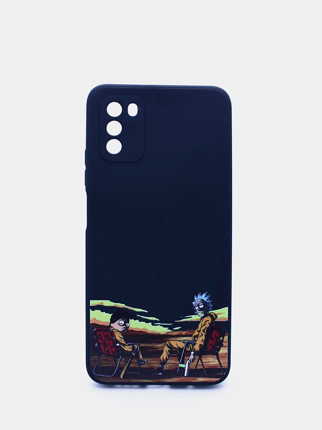 Конфетный чехол силиконовый с принтом Xiaomi Poco M3