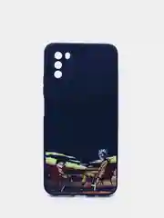 Конфетный чехол силиконовый с принтом Xiaomi Poco M3
