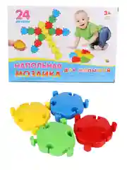 НАПОЛЬНАЯ МОЗАЙКА ДЛЯ МАЛЫШЕЙ В КОРОБКЕ (24 детали)