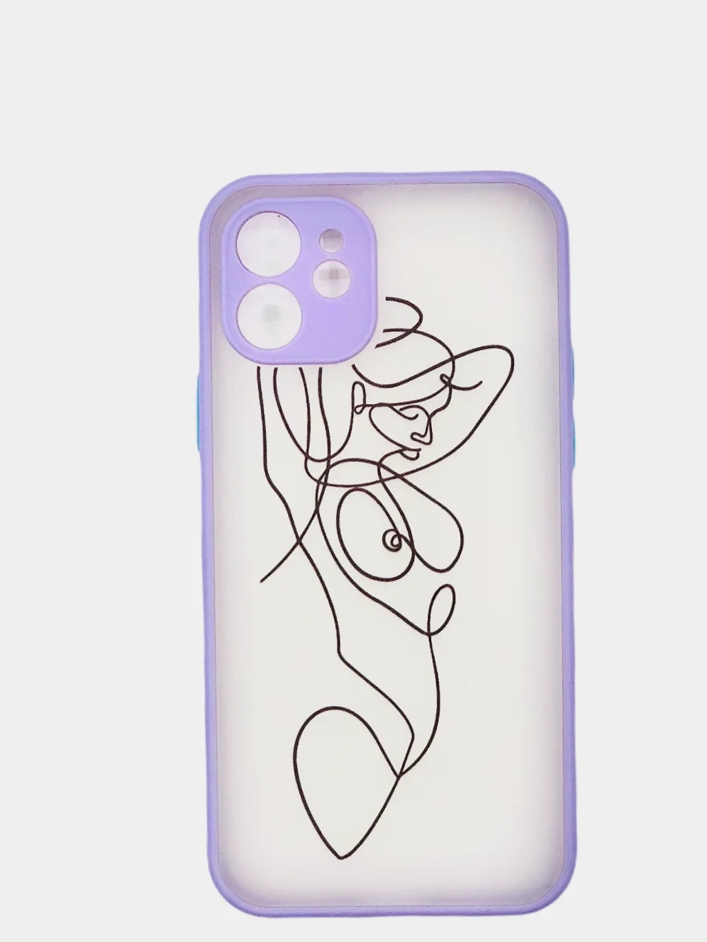 Лавандовый чехол для iPhone 12