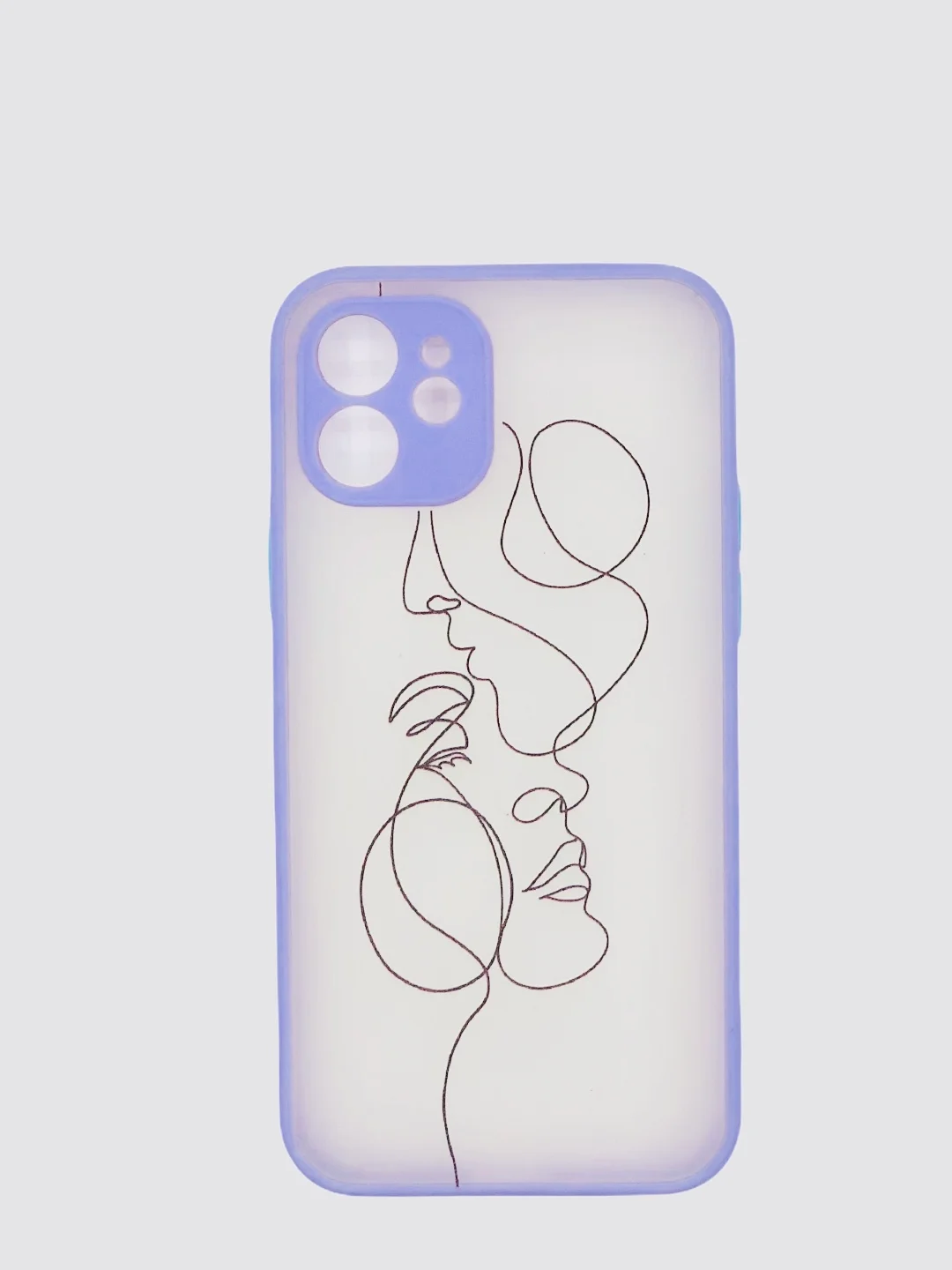 Лавандовый чехол для iPhone 12