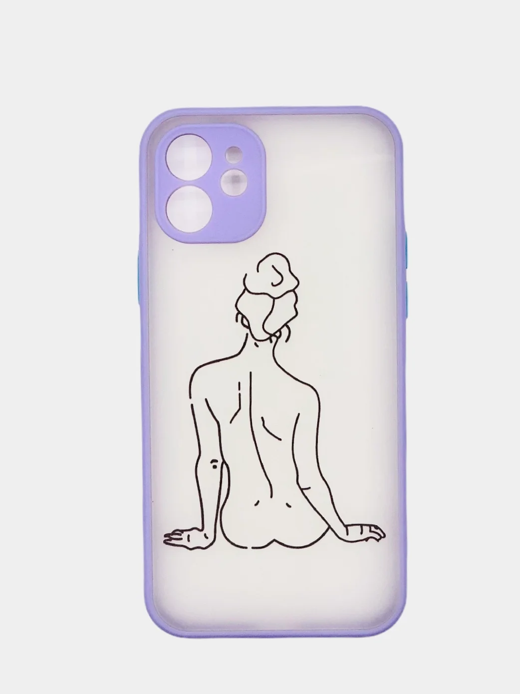 Лавандовый чехол для iPhone 12