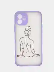 Лавандовый чехол для iPhone 12