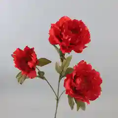 Бордовый цветы  искусственные пион