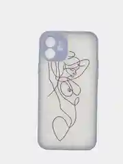 Сиреневый чехол для iPhone 12