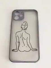 Сиреневый чехол для iPhone 12