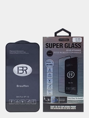 Защитное стекло iPhone 13/13 Pro (6.1) 6D черное 9H Premium Glass