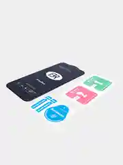 Защитное стекло iPhone 13/13 Pro (6.1) 6D черное 9H Premium Glass