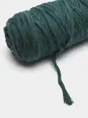 Тёмно-зелёный шпагат хлопковый 6мм 100м