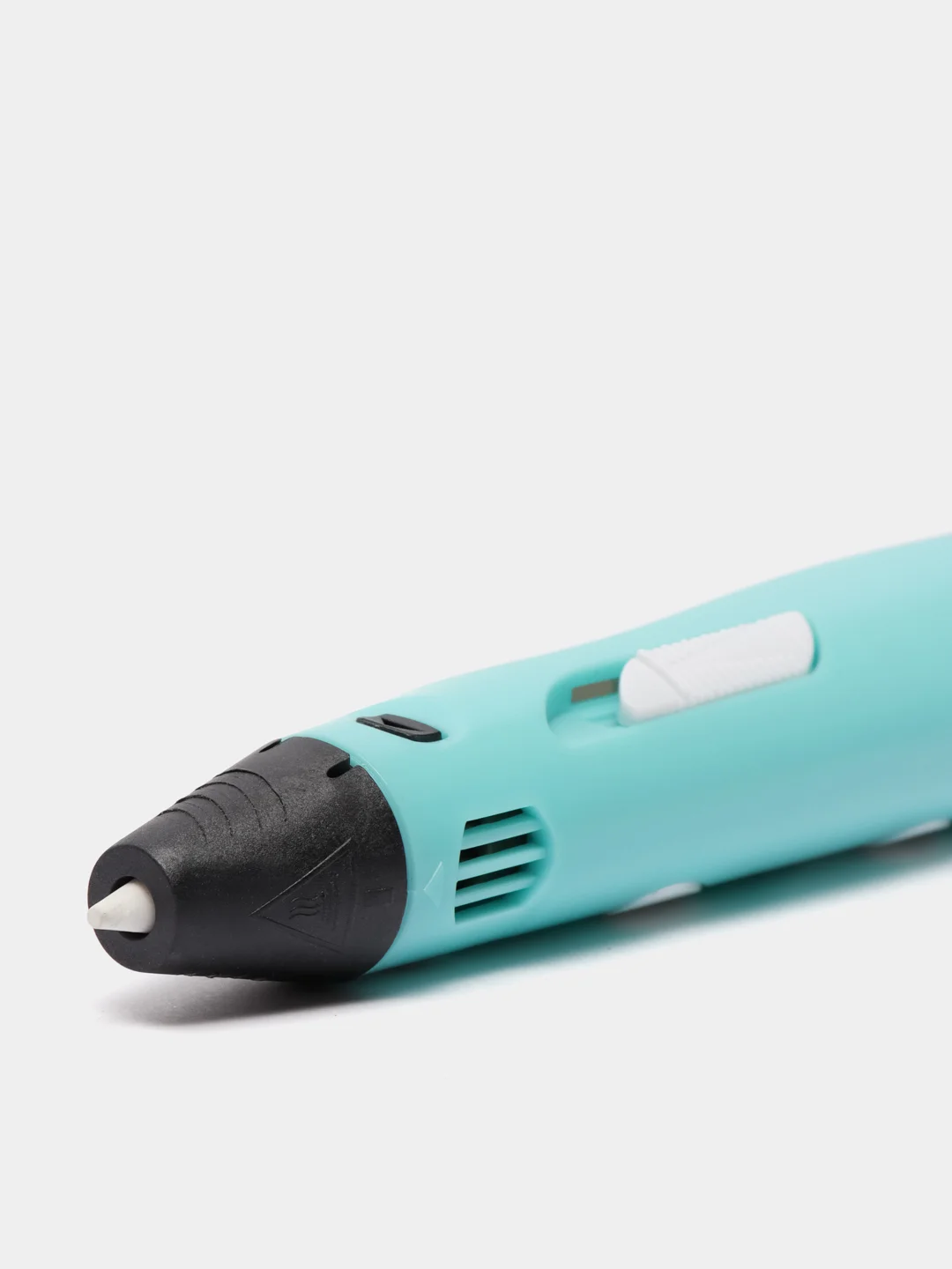 Голубой 3д ручка второго поколения 3D Pen-2, с комплектом стержней из пластика PLA