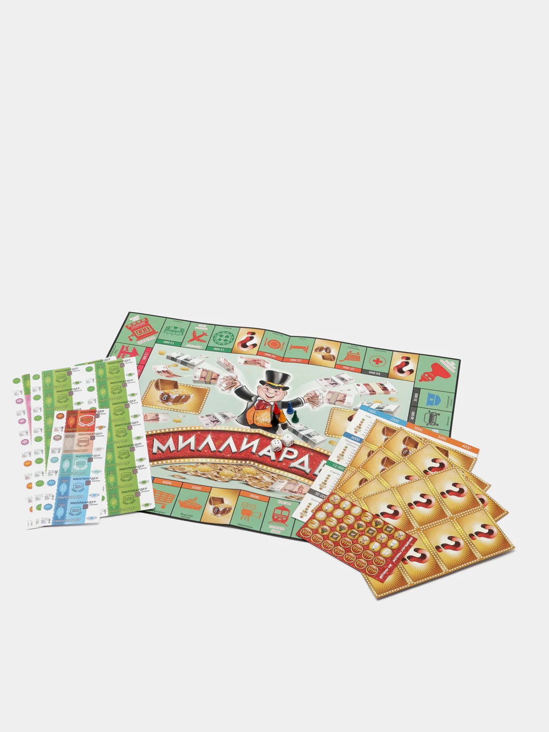 Настольная экономическая игра "Миллиардер"