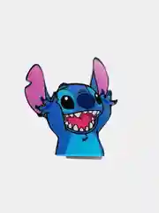 Синий акриловые значки мультфильм "Стич"