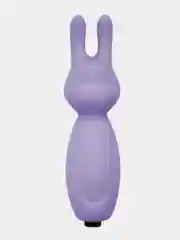 Фиолетовый мини-вибратор с ушками Emotions Funny Bunny Lavender