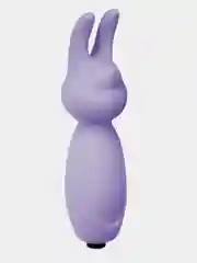 Фиолетовый мини-вибратор с ушками Emotions Funny Bunny Lavender