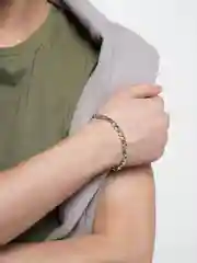 Металлический браслет "Сердца"