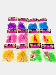 Набор резинок для плетения Loom Bands, 2040 штук, 6 цветов