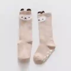 Бежевый гольфы с тормозами, детские