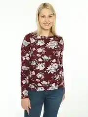 Бордовый milena21 Джемпер женский "Вера"
