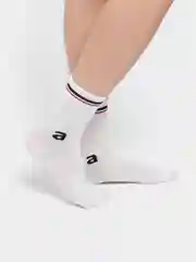 Белый носки с надписями белые