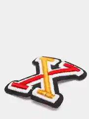 Тканевые нашивки на одежду алфавит, буквы A/B/C/D/E/F/G/H/I/J/K/L/M/N/O/P/Q/R/S/T/U/V