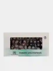 Пластина для стемпинга Premium - в плену цветов (121)