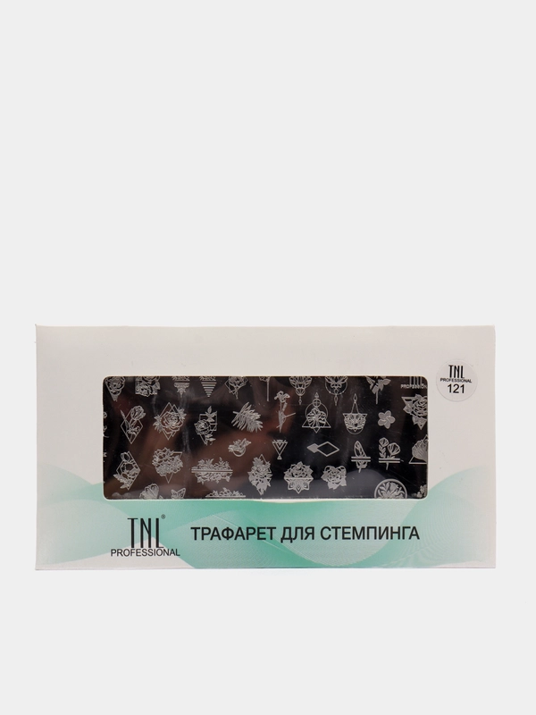 Пластина для стемпинга Premium - в плену цветов (121)