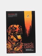 Скретч-картины "Животные", 40,5 х 28,5 см