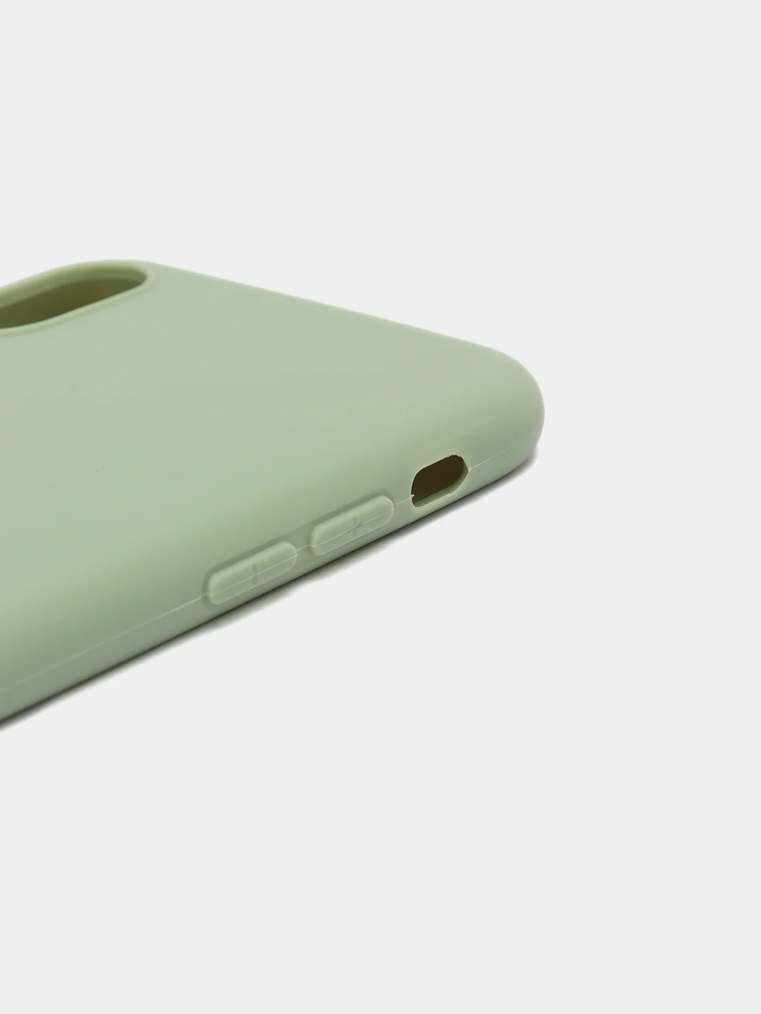Лайм чехол для Apple iPhone X / XS силиконовый, 14 цветов