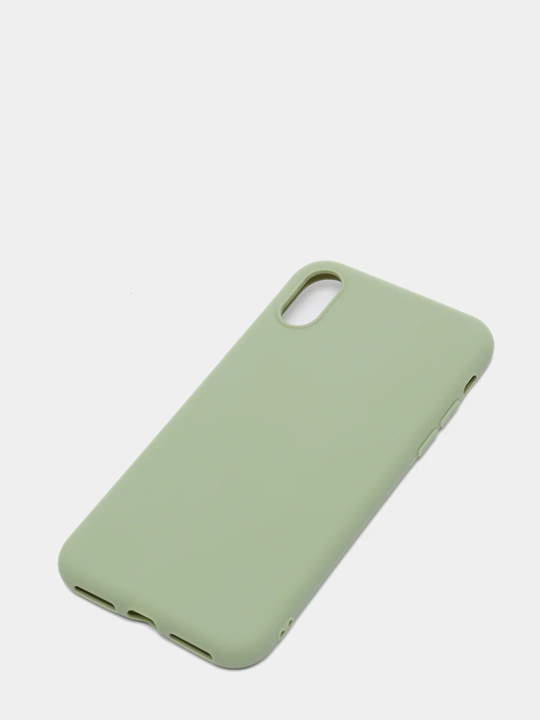 Лайм чехол для Apple iPhone X / XS силиконовый, 14 цветов
