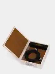 Черный кабель зарядки подарочный Remax KING DATA CABLE RC-063m в деревяной упаковке