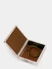 Золотой кабель зарядки подарочный Remax KING DATA CABLE RC-063m в деревяной упаковке