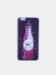 Пурпурный чехол для iPhone 6/6 Plus, 7-8/7-8 Plus "Блёстки"