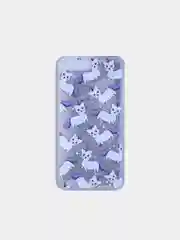 Лавандовый чехол для iPhone 6/6 Plus, 7-8/7-8 Plus "Блёстки"