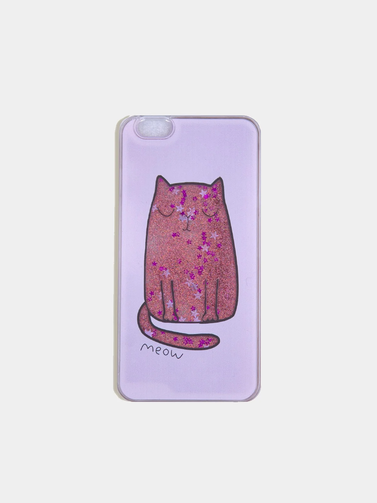 Коралловый чехол для iPhone 6/6 Plus, 7-8/7-8 Plus "Блёстки"